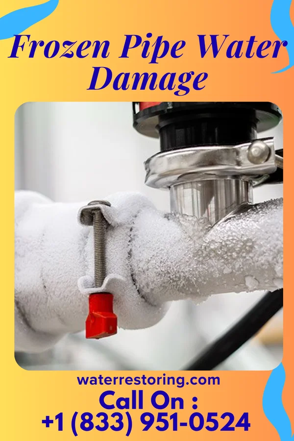 Frozen Pipe Water Damage in Bayonne, NJ